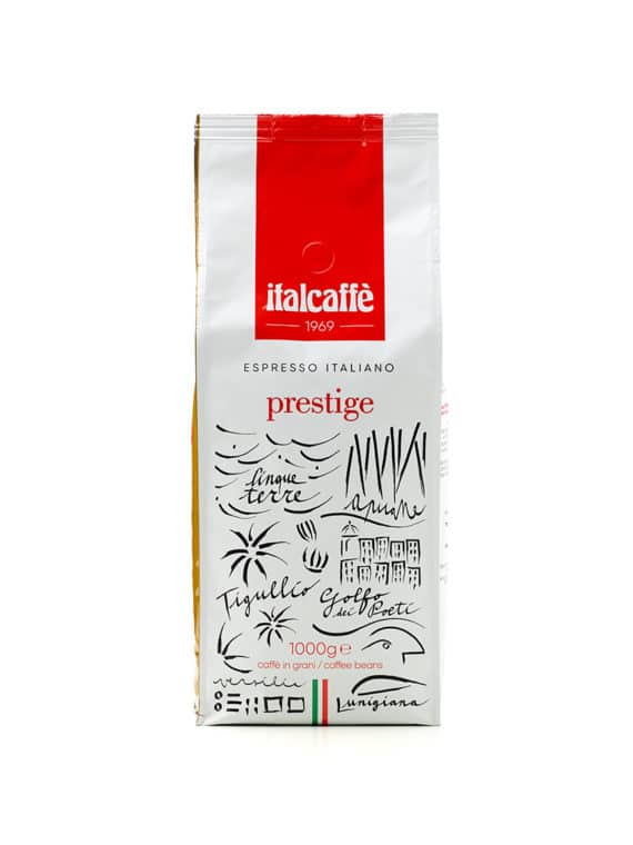 Italcaffè Prestige Bar Espresso Coffee Beans 1kg | Whole Bean | kaffebønner | koffiebonen | ziarna kawy | kaffebönor | kahvipavut | Kafijas pupiņas | kohvioad | kavos pupelės | Кофейные зерна | cafea boabe | kávébab | Кафени зърна | Зрна кафе | zrna kave | zrna kafe | Κόκκοι καφέ | café en grano | café em grão