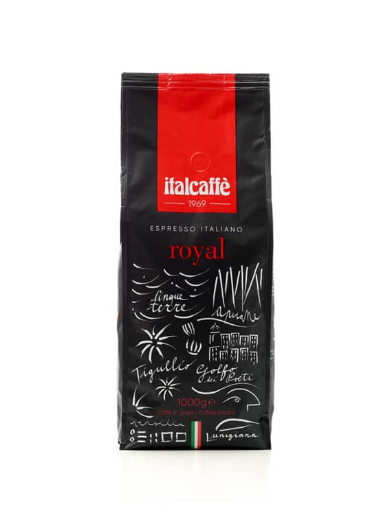Italcaffe Royal Bar Espresso Coffee Beans 1kg | Whole Bean | kaffebønner | koffiebonen | ziarna kawy | kaffebönor | kahvipavut | Kafijas pupiņas | kohvioad | kavos pupelės | Кофейные зерна | cafea boabe | kávébab | Кафени зърна | Зрна кафе | zrna kave | zrna kafe | Κόκκοι καφέ | café en grano | café em grão